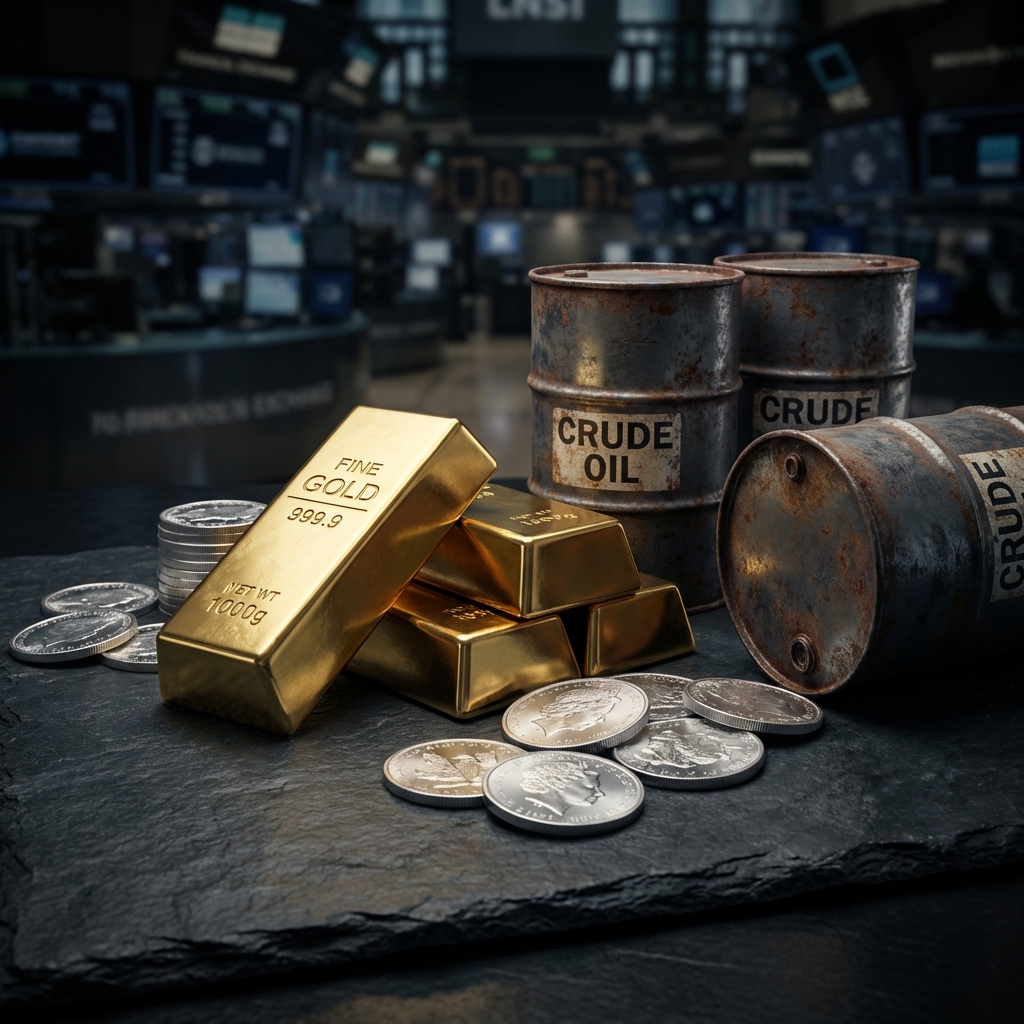 Gold, Silver, and Commodities