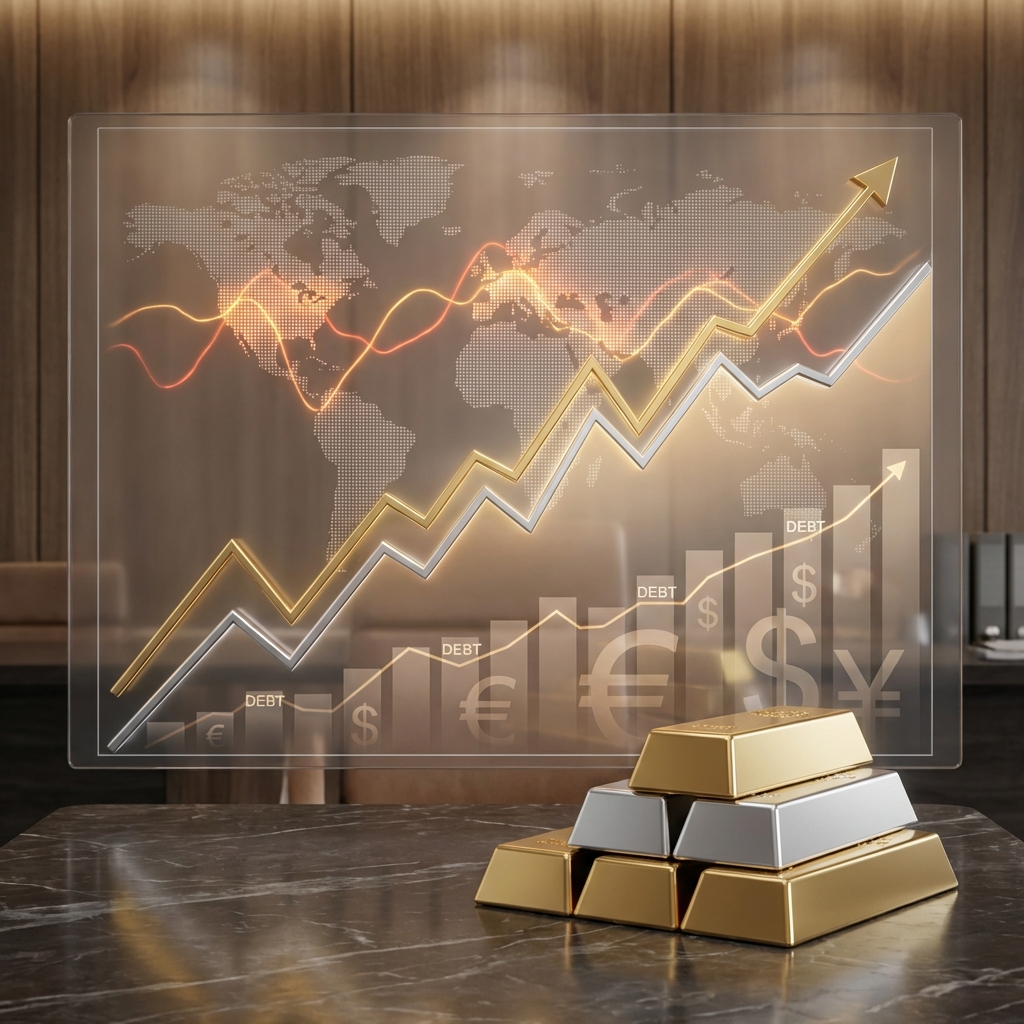 Gold and Silver Surge Global Risks