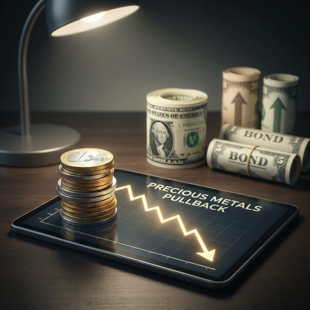 Gold and Silver Pullback