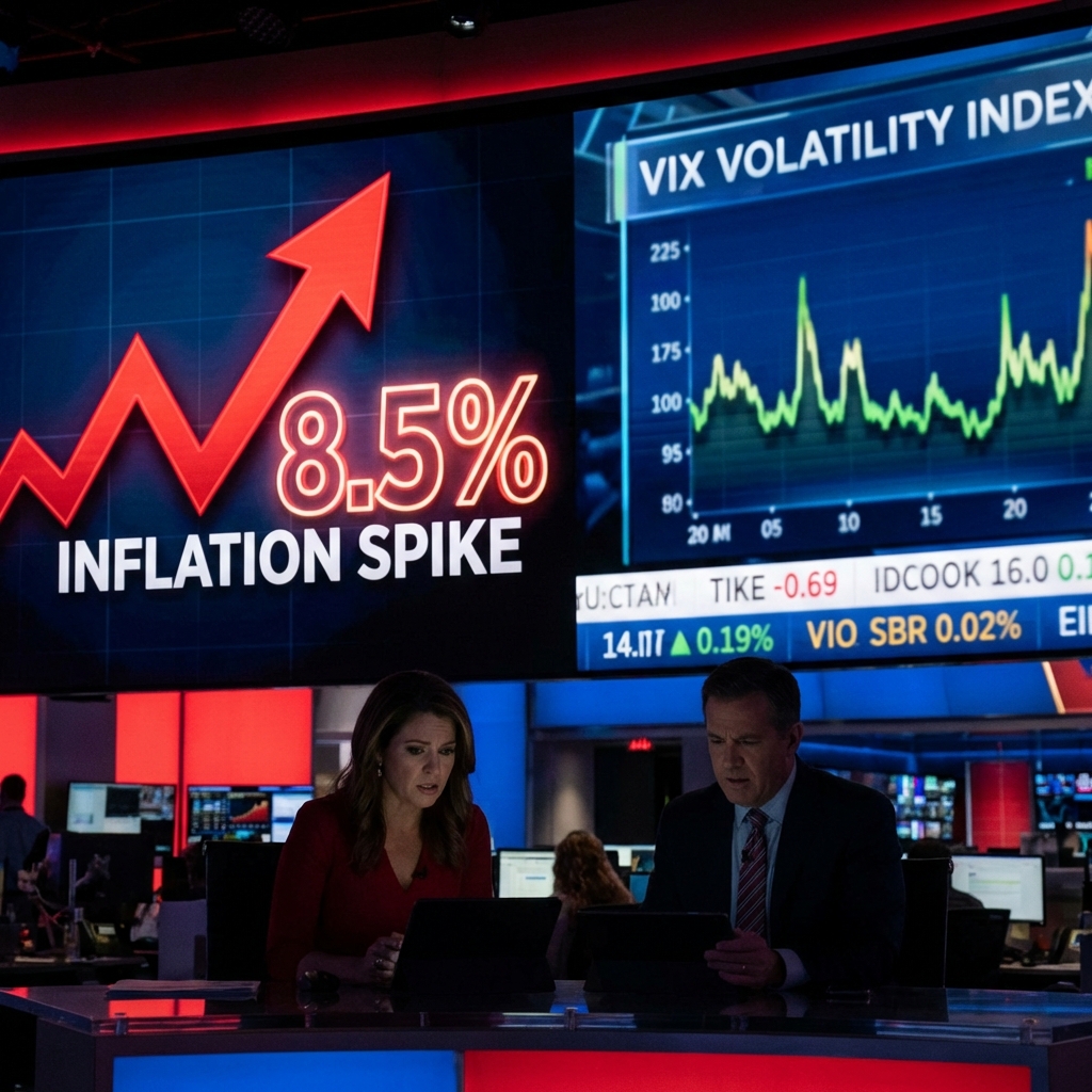 Stock Market Downward Graph